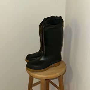 L.L. Bean Green Winter & Rain Boots